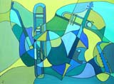 Almost Blue, Chet Baker 90 x 70